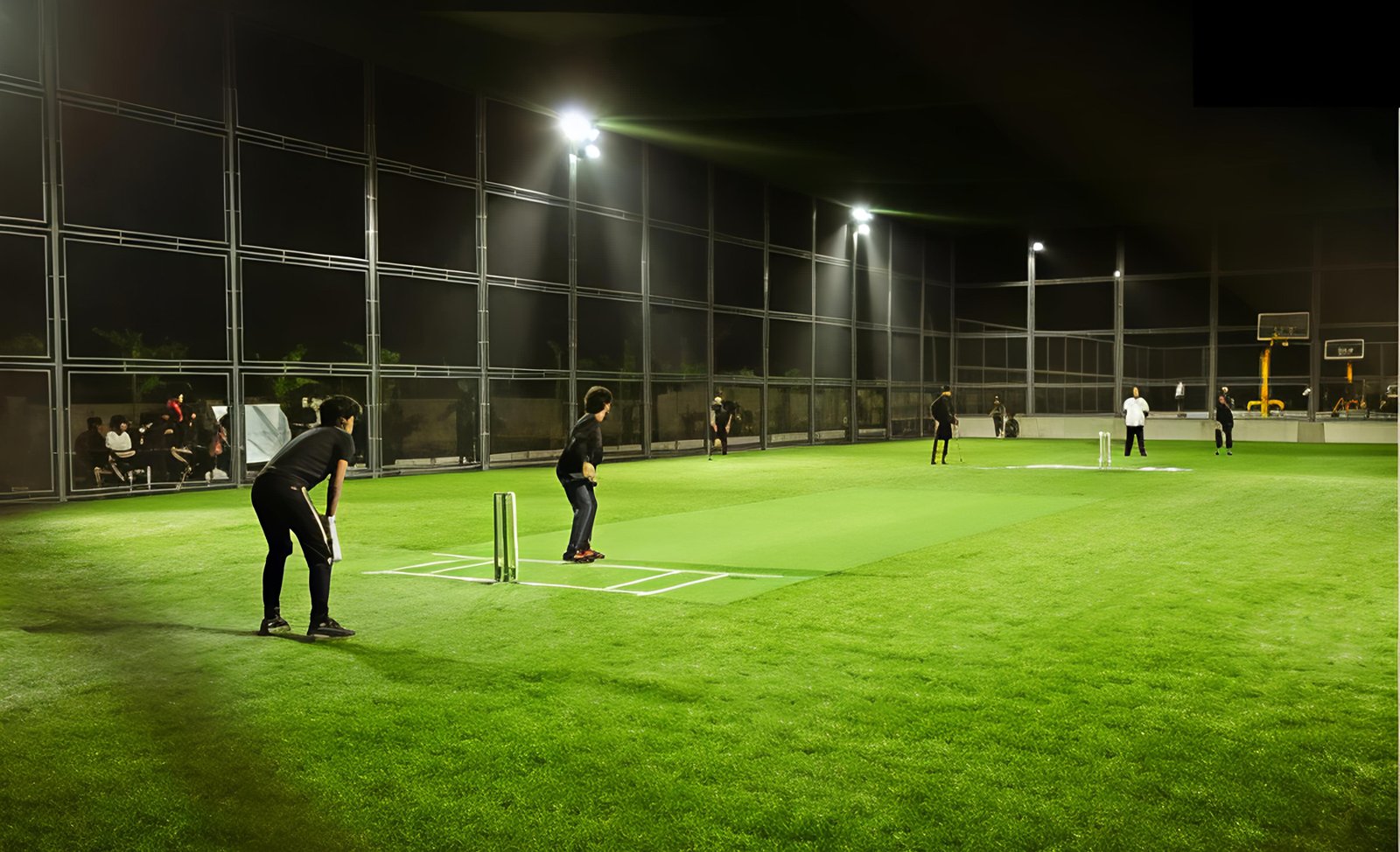 Outdoor Box Cricket Synthetic Turf Arena photo 2