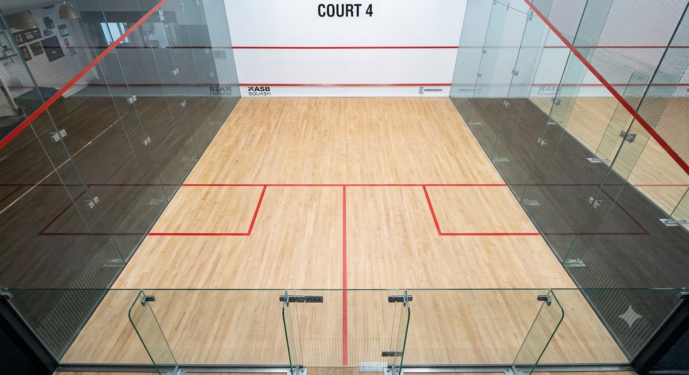 Squash Court Regulation Line Marking