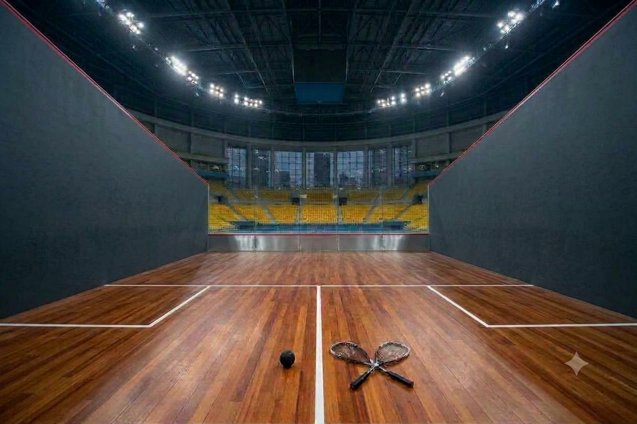 Squash Court Sound Board (Tin)