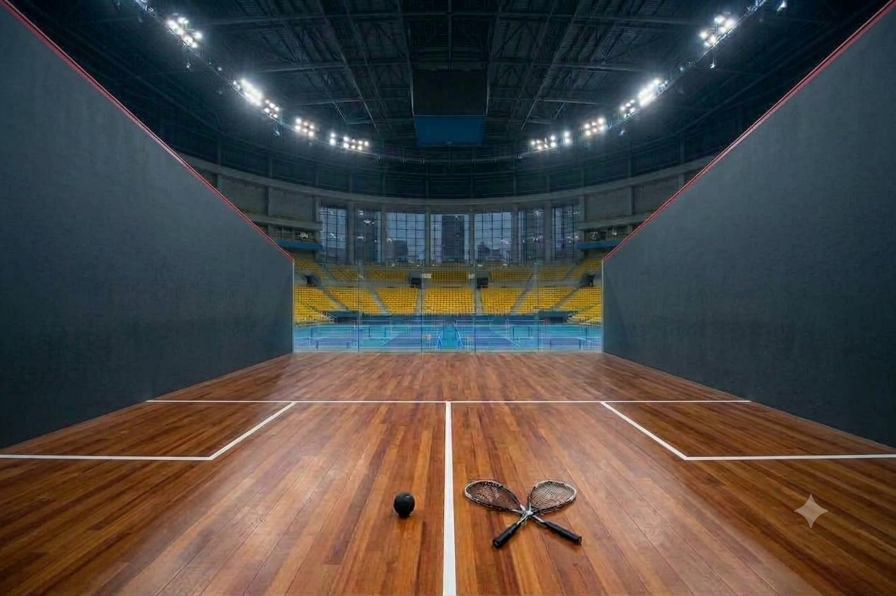Squash Court Specialized Wall Paint