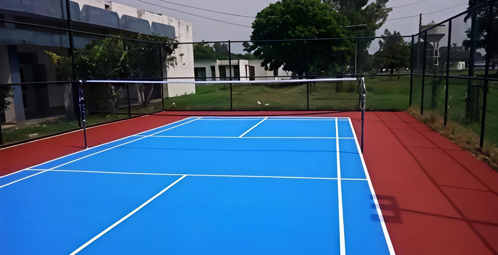 Outdoor Volleyball Court Acrylic Flooring photo 2