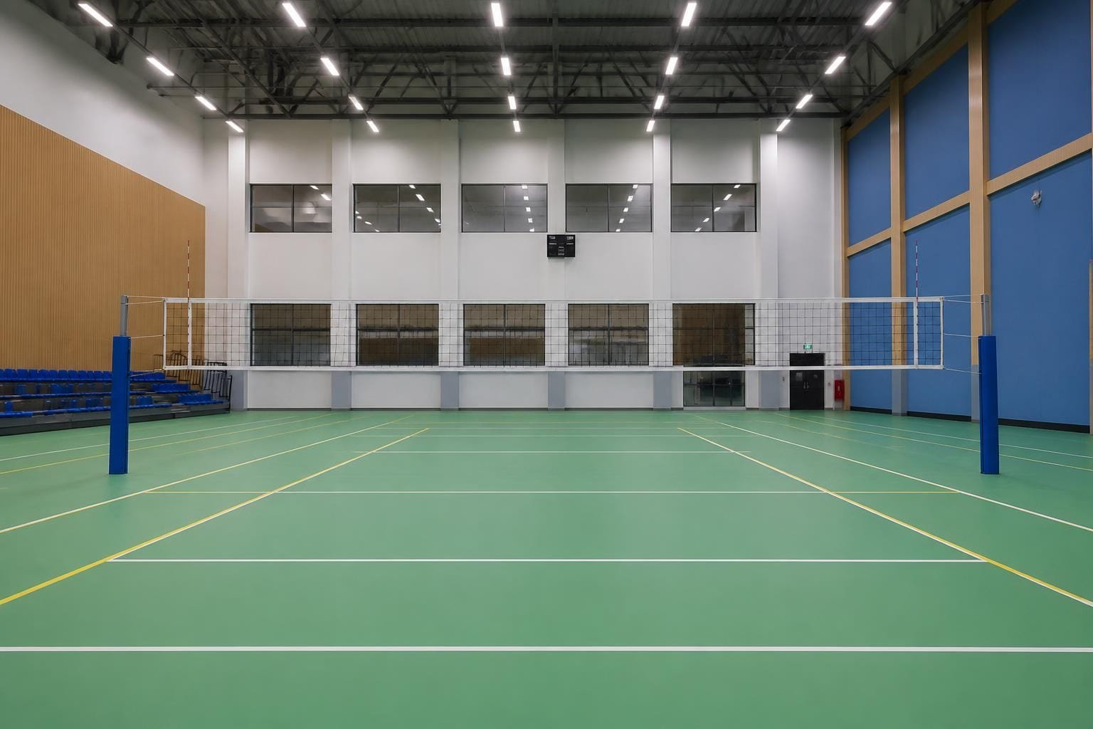 Indoor Volleyball Seamless PU Flooring