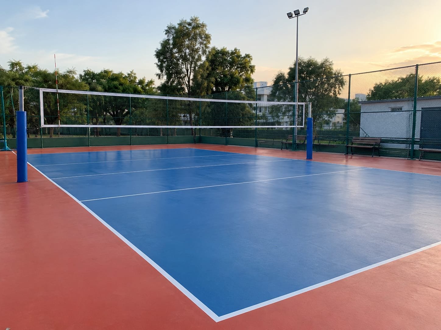 Indoor Volleyball Seamless PU Flooring photo 2